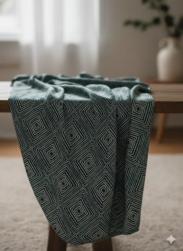 Concentric Loom - Satin Crepe