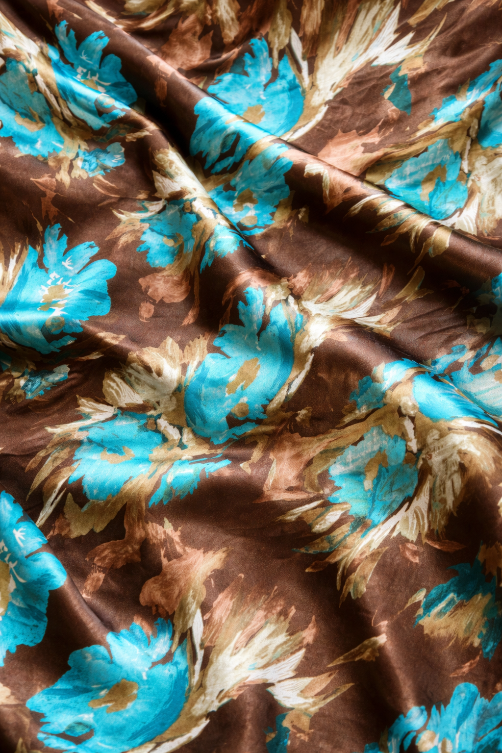 Autumn Flame Flora - Satin