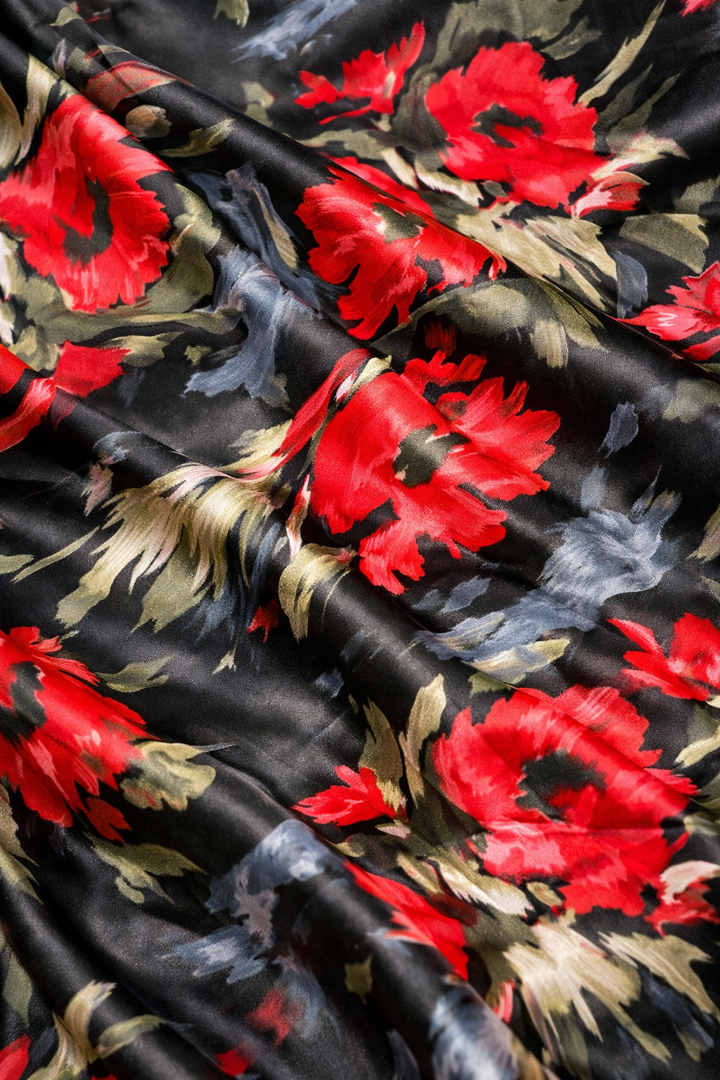 Autumn Flame Flora - Satin